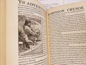 Life and strange Surprising Adventures of Robinson Crusoe Nearly 100 original drawings and decorations done from sketches made in the topics especially by Brothers Louis and Frederick Rhead