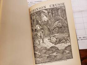 Life and strange Surprising Adventures of Robinson Crusoe Nearly 100 original drawings and decorations done from sketches made in the topics especially by Brothers Louis and Frederick Rhead