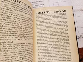 Life and strange Surprising Adventures of Robinson Crusoe Nearly 100 original drawings and decorations done from sketches made in the topics especially by Brothers Louis and Frederick Rhead