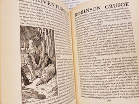 Life and strange Surprising Adventures of Robinson Crusoe Nearly 100 original drawings and decorations done from sketches made in the topics especially by Brothers Louis and Frederick Rhead