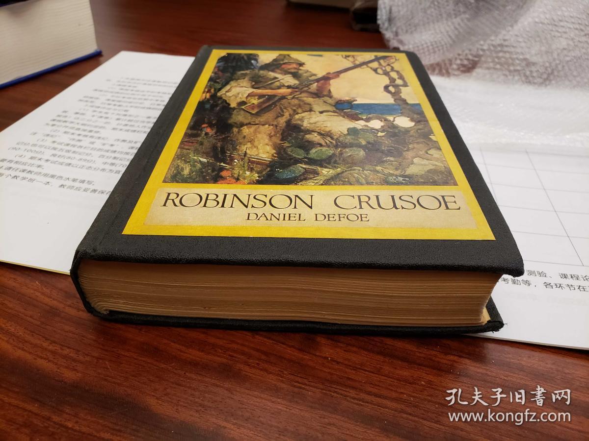 Life and strange Surprising Adventures of Robinson Crusoe Nearly 100 original drawings and decorations done from sketches made in the topics especially by Brothers Louis and Frederick Rhead