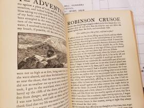 Life and strange Surprising Adventures of Robinson Crusoe Nearly 100 original drawings and decorations done from sketches made in the topics especially by Brothers Louis and Frederick Rhead