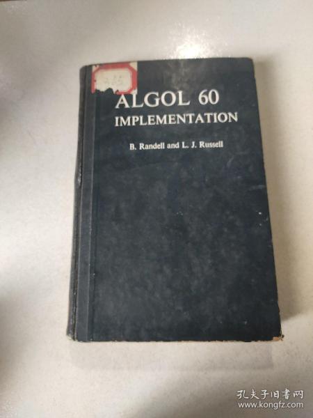 ALGOL 60 IMPLEMENTATION:ALGOL 60实现