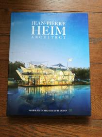 JEAN-PIERRE HEIM ARCHITECT : Symbolism in Architecture Design（英文原版，讓-皮埃爾海姆建筑師：建筑中的象征建筑設(shè)計(jì)。作者簽贈(zèng)本）