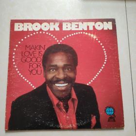 外文黑胶唱片：makin love is good for you ( brook benton 布鲁克·本顿 )