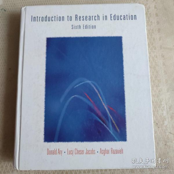 Introduction to Research education sixth edition教育研究概论 第6版（精装16开）