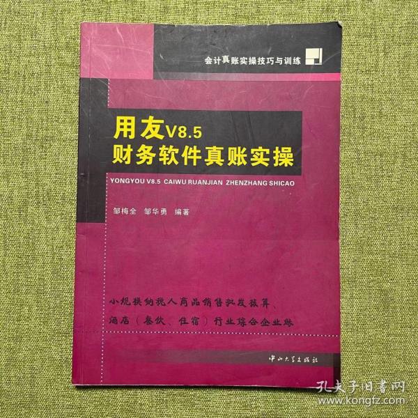 会计真账实操技巧与训练：用友V8.5财务软件真账实操