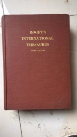 dictionary    ROGET’S INTERNATIONAL THESAURUS   third  edition