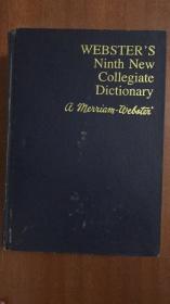 韦氏新大学词典第九版Webster\'s Ninth New Collegiate Dictionary