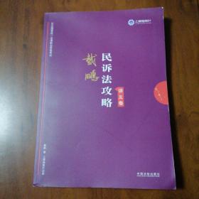 2019国家统一法律职业资格考试：戴鹏民诉法攻略·讲义卷5【一版一印】【内容全新】