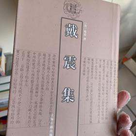 戴震集：清代学者文集丛刊