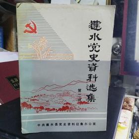 《建水党史资料选集》第二辑【原版原书、品好如图】