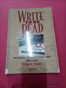 Write To Be Read