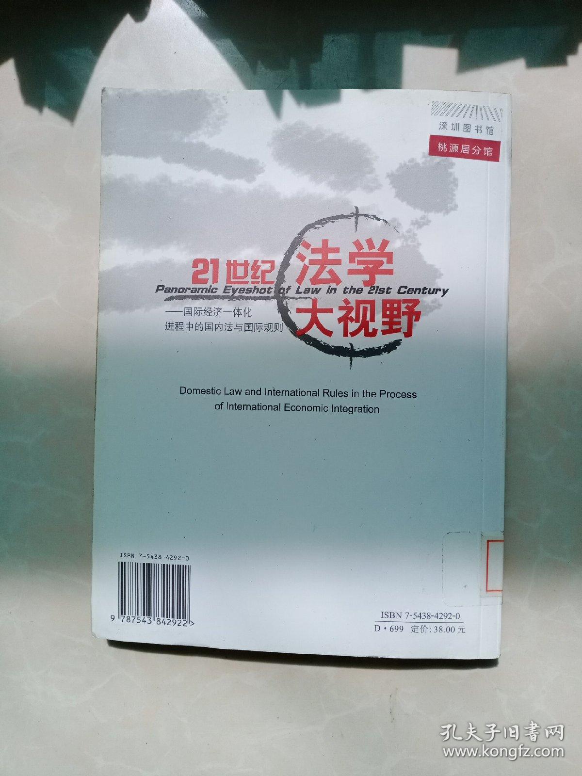 21世纪法学大视野：国际经济一体化进程中的国内法与国际规则