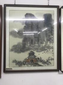 名家李更中国画一幅，曾经刊登在《浙江作家》2019年1期