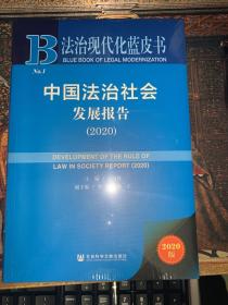 法治现代化蓝皮书：中国法治社会发展报告（2020）