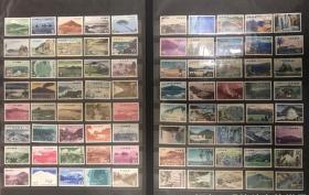 日本邮票、公园主题60枚不重复