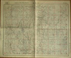 1940年 湖北 随州 小林店 详细地图