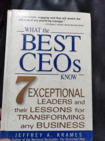 WHAT the BEST CEOs KNOW（英文原版）