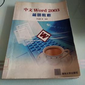 中文Word 2003简明教程