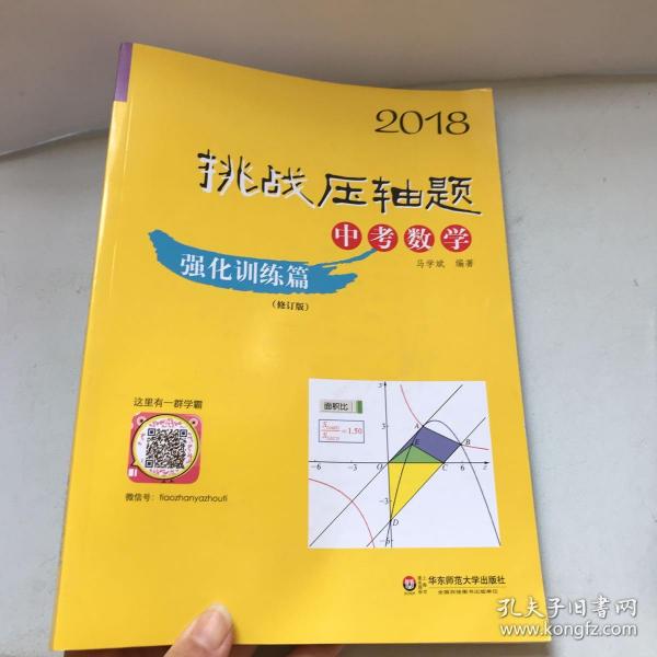 2018挑战压轴题·中考数学 强化训练篇（修订版）