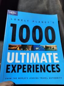 lonely plonet 1000 ULTIMATE EXPERIENCES