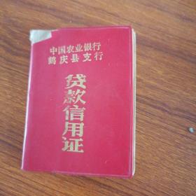 贷款信用证  93年  （305113）