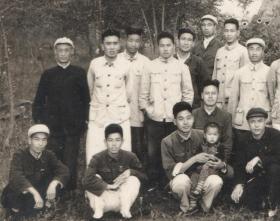 1956年，中共山西芮城县委，祁、商二位书记合影老照片，当年全县最重要的领导都在