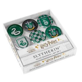 预售哈利波特斯莱特林冰箱磁铁贴Harry Potter: Slytherin Glass Magnet Set