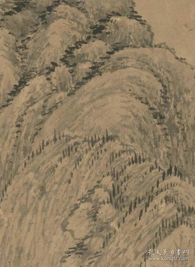 吴历 山水图轴。
纸本大小38.85*71.97厘米。
宣纸艺术微喷复制。