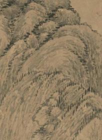 吴历 山水图轴。
纸本大小38.85*71.97厘米。
宣纸艺术微喷复制。