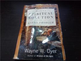 THERE'S A SPIRITUAL SOLUTION TO EVERY PROBLEM毛邊本 2001年 32開平裝 原版英法德意等外文書 圖片實(shí)拍