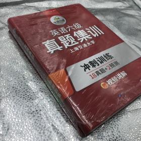 全新未拆封3本套装英语六级真题集训 2019年12月新题型 笔试+口语试卷 华研外语