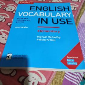 English Vocabulary in Use Elementary Book with Answers and Enhanced eBook：Vocabulary Reference and Practice