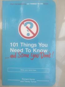 101 Things You Need to Know (And Some You Don't)  彩色图文本