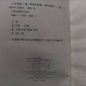 白色诱惑——译文通俗小说