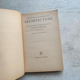 ARCHITECTHE PENGUIN DICTIONARY OF 建筑-企鹅词典