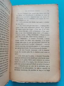 外文图书毛边本~~~~~~~~   CONFLITS INTIMES， 直接的利益冲突， 法文版 1925年【32开毛边本】