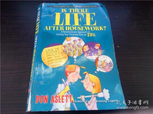 IS THERE LIFE AFTER HOUSEWORK? 2005年  大32开平装 原版英法德意等外文书 图片实拍