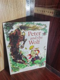 【怀旧英文原版绘本 16开】PETER AND THE WOLF