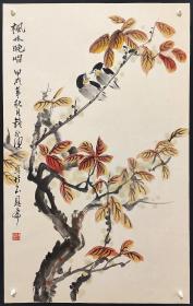 现代海派花鸟画的代表画家之一【钱行健】花鸟