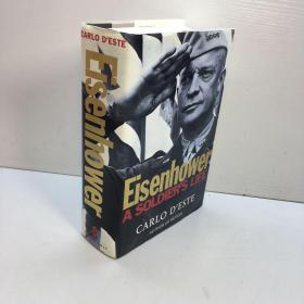 Eisenhower: A Soldier's Life （外文原版）【精装、品好】 【  95品++内页干净 自然旧 多图拍摄 看图下单 收藏佳品】