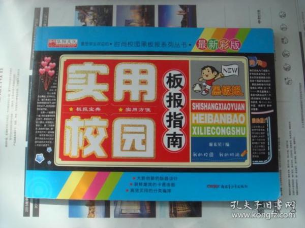 （17-208-8）实用校园板报指南 最新彩版