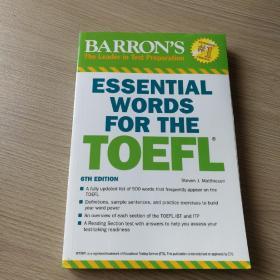 Barron's Essential Words for the Toefl