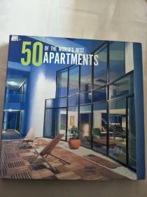 50 of the world's best apartments【實(shí)物圖片，有印章】