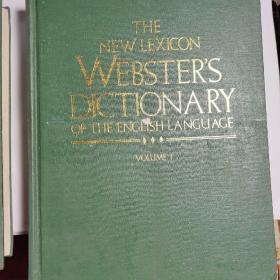 THE NEW LEXICON WEBSTER'S DICTIONARY OF THE ENGLISH LANGUAGE (VOLUME 1.2.)