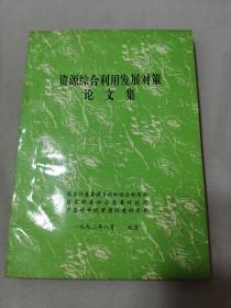 资源综合利用发展对策论文集