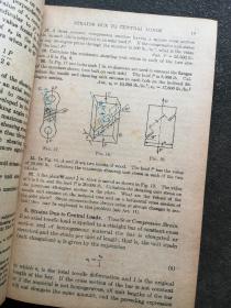 RESISTANCE OF MATERIALS SEELY  1946年民国英文版