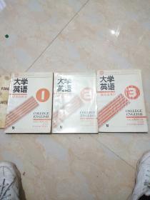 高等学校教材，大学英语语法与练习（修订本）1,2,3册 三本合售