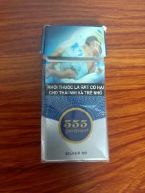 烟标收藏：555空烟盒一个